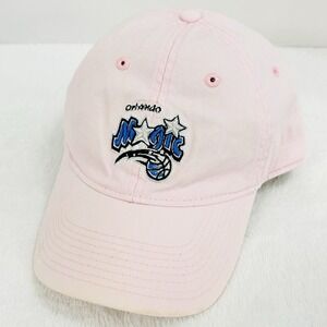 NBA Orlando Magic Women's Team Logo Hat Cap Adjustable Strapback Pink Basketball